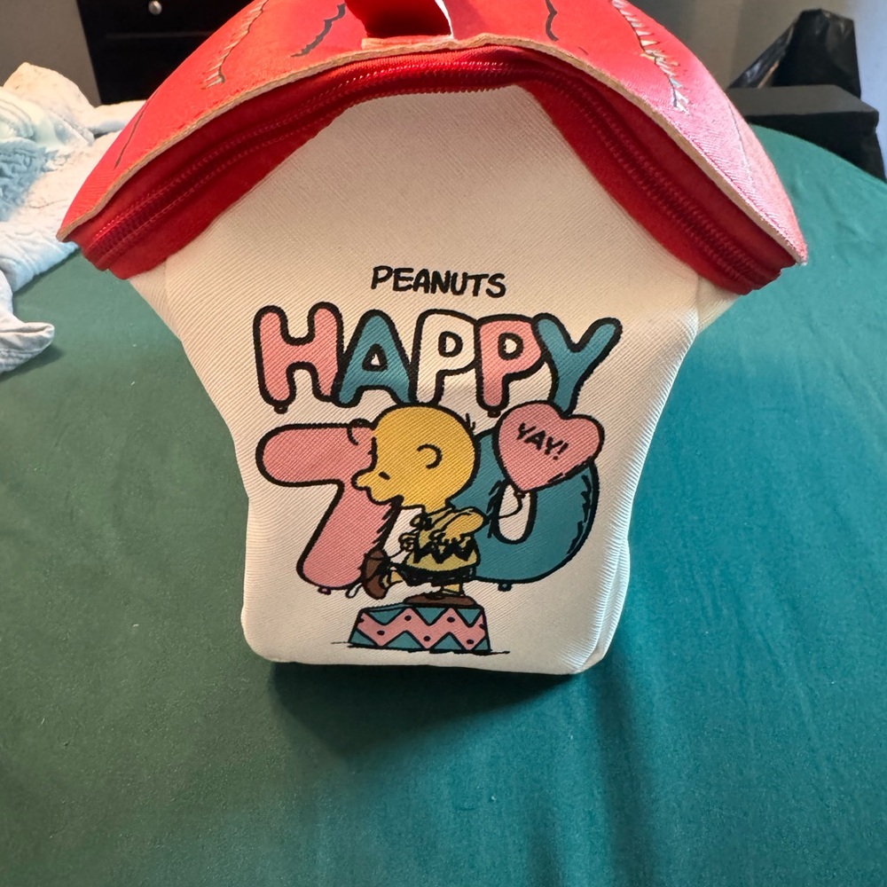 Peanuts Happy 70 Kids Bag - Red and White